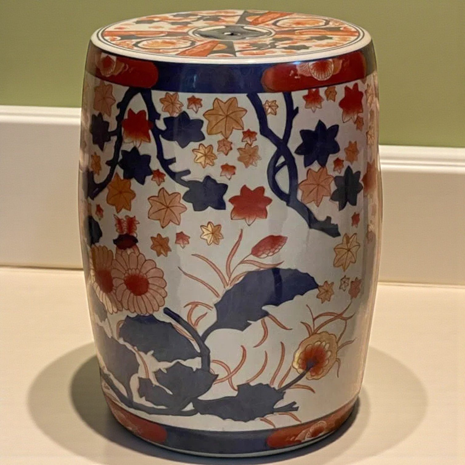 Chinoiserie Polychrome Garde Seat