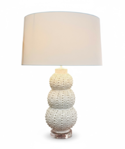 White Sea Urchin Table Lamp