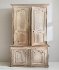 Large French Provincial Two-Piece Cabinet