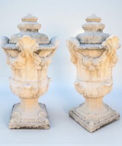 Pair of Cast Stone Finials