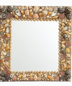 Handcrafted Seashell Mirror
