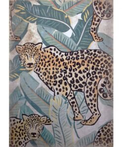French Panel Leopards Large