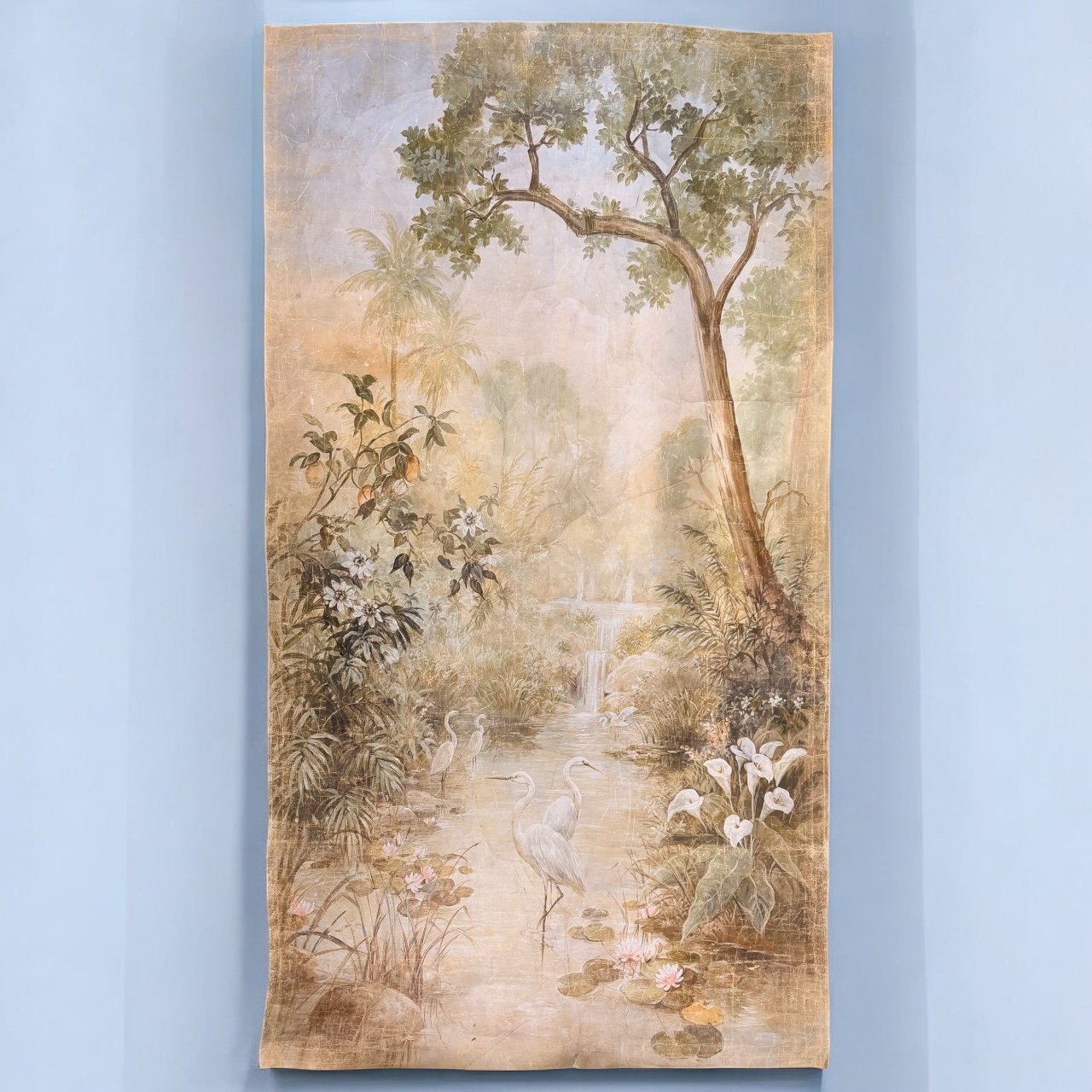 French Panel Serene Birds - Image 2