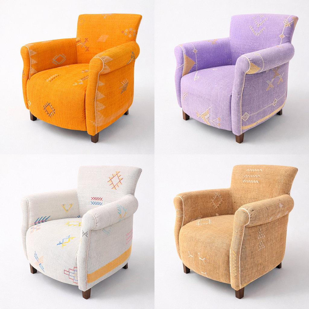 Moroccan Colorful Armchairs - Image 2
