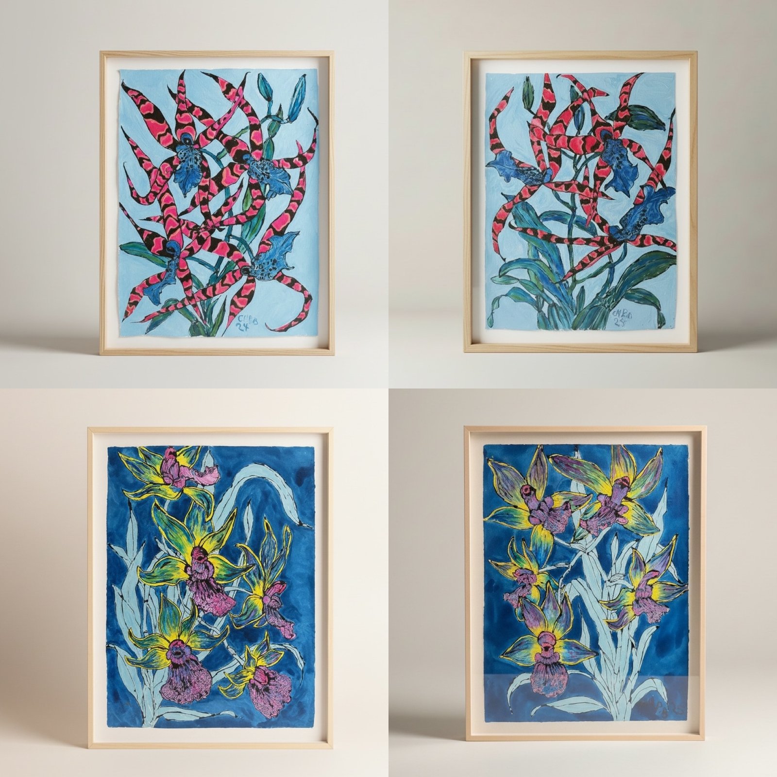 New Collection of Paintings By Christian Brechneff