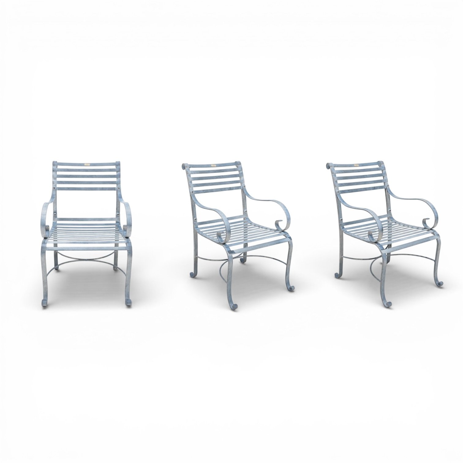 Garden English Steel Table and Chairs - Image 11