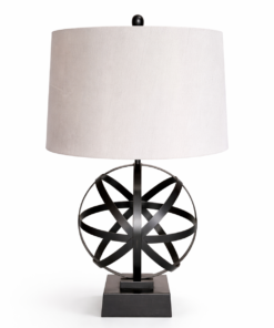 Pair of Armillary Table Lamps