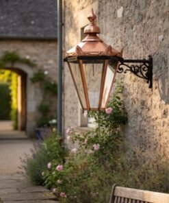 Pair of Copper Lanterns