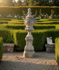 Carved Granite Finial – Netherlands