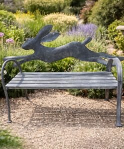 English Zinc Hare Bench