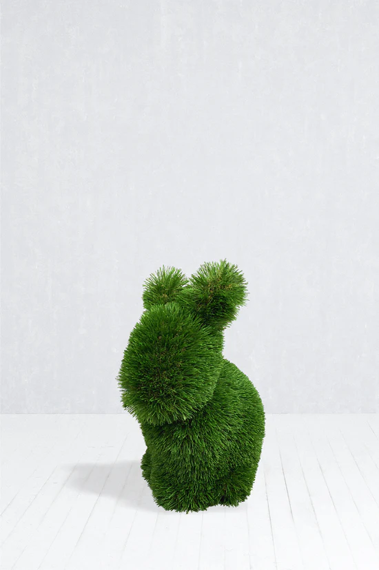 Outdoor Animal Topiary Baby Rabbits - Image 3