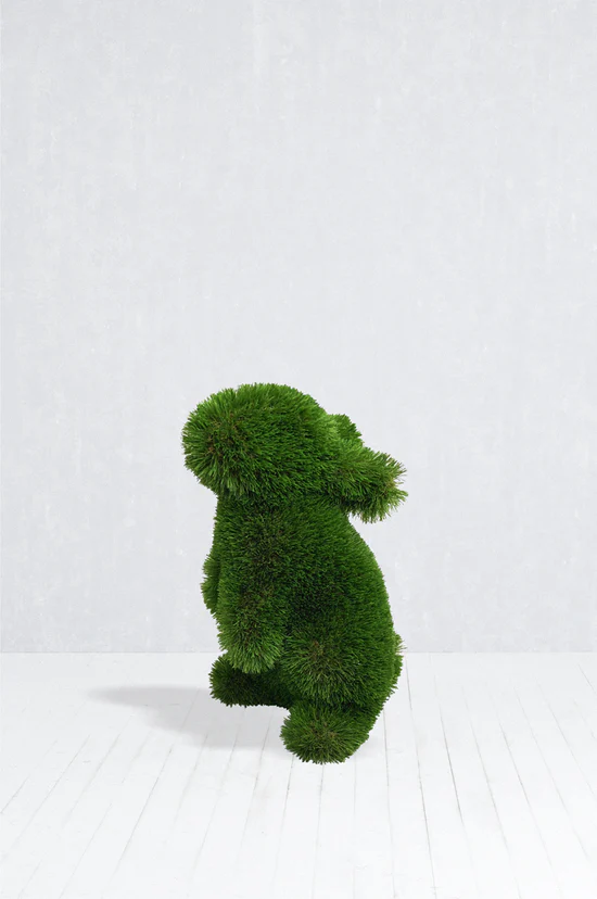 Outdoor Animal Topiary Baby Rabbits - Image 2