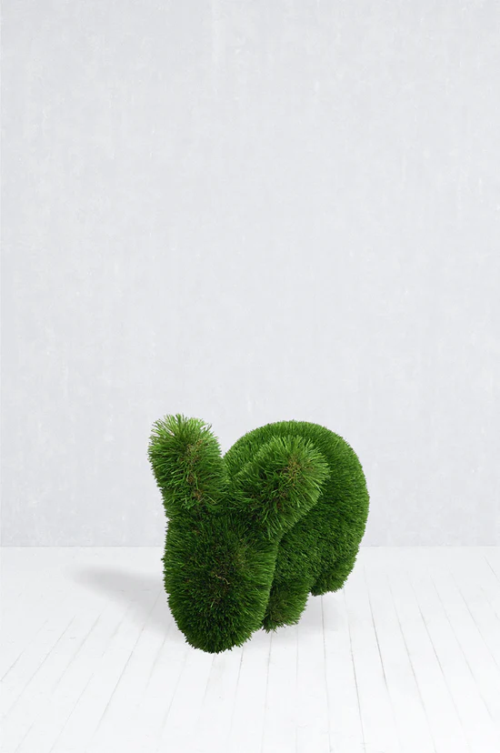 Outdoor Animal Topiary Baby Rabbits - Image 4