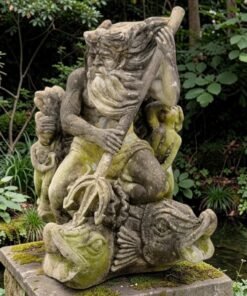 Neoclassical Neptune/Poseidon Fountain / Statue