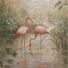 French Panel Flamingo