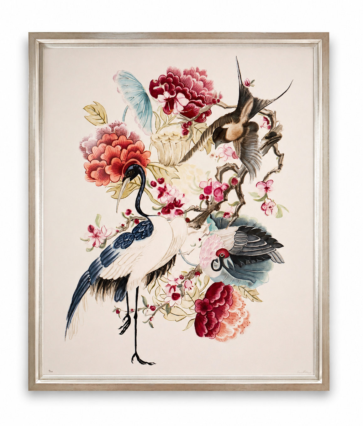 Chinoiserie Bird Painting