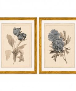  Gold Leaf Flowers Artwork