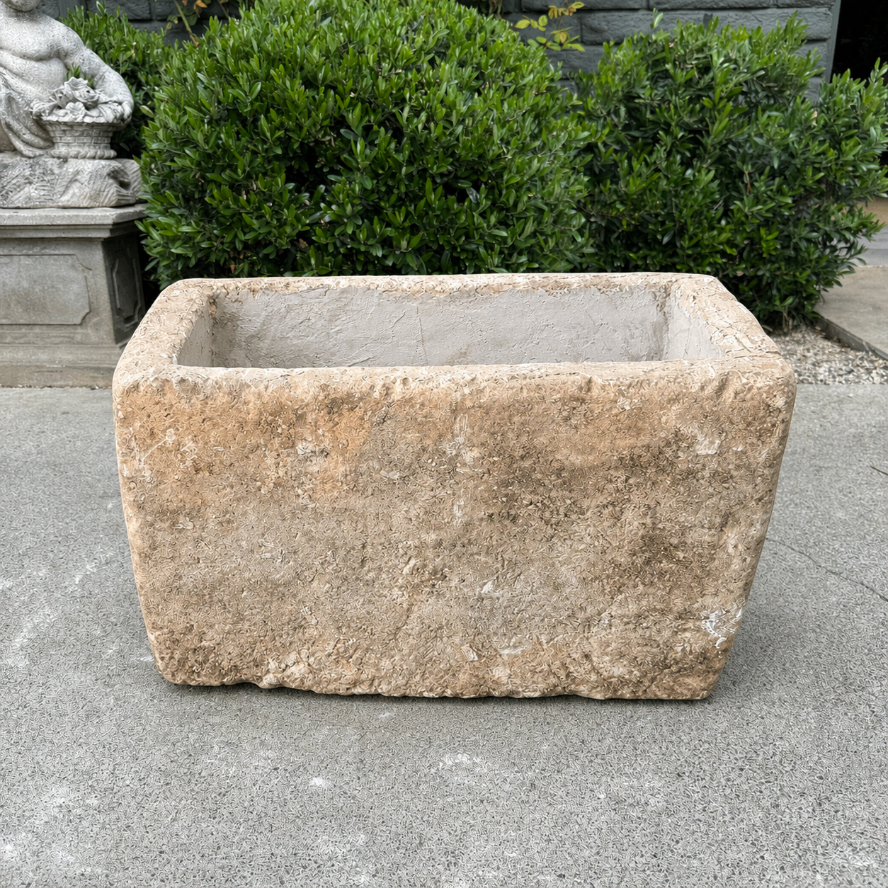 Antique Limestone Trough