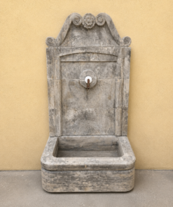 Carved Granite Wall Fountain