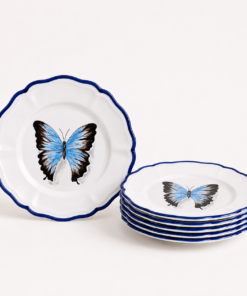 La Menagerie d'Été Dinner  Butterfly Plates