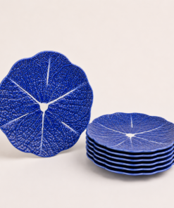 Handmade Cabbage Leaf Charger Plates
