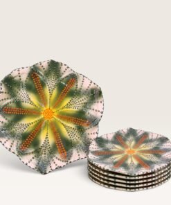 African Tulip Dinner Plate Green